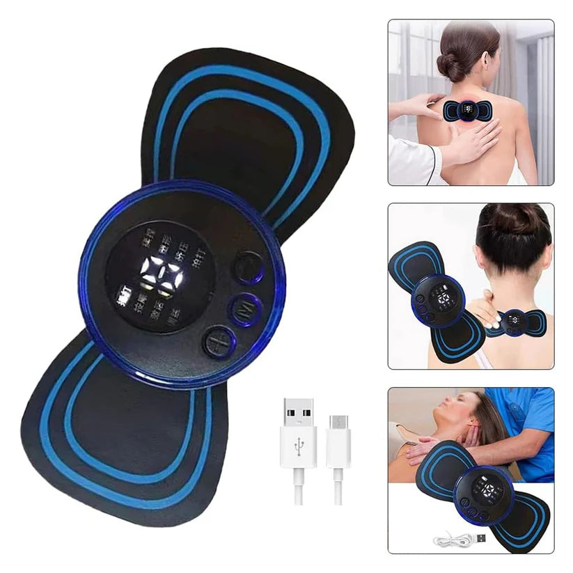 Portable Neck Massager – USB Rechargeable EMS
