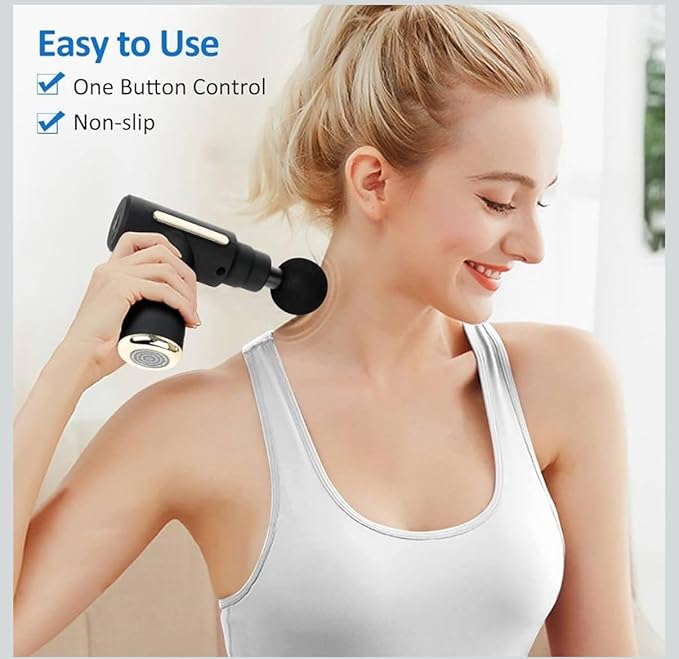Deep Tissue Massager – Cordless for Muscle Pain Relief