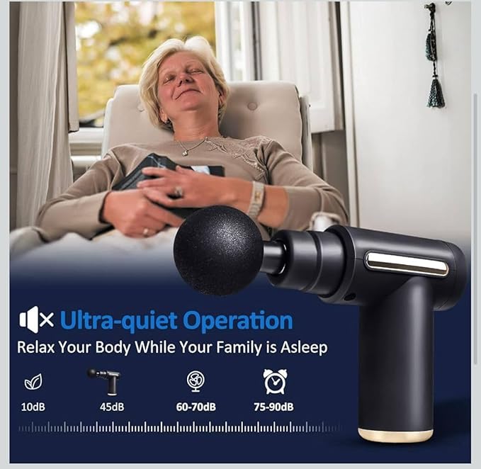 Deep Tissue Massager – Cordless for Muscle Pain Relief