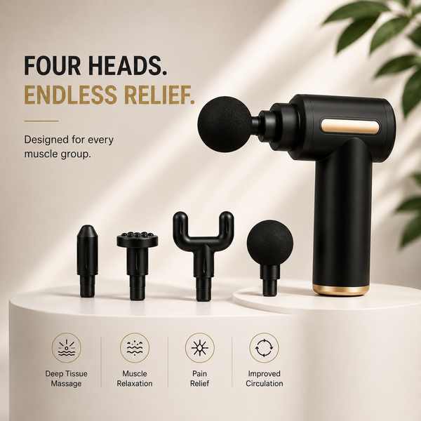 Deep Tissue Massager – Cordless for Muscle Pain Relief